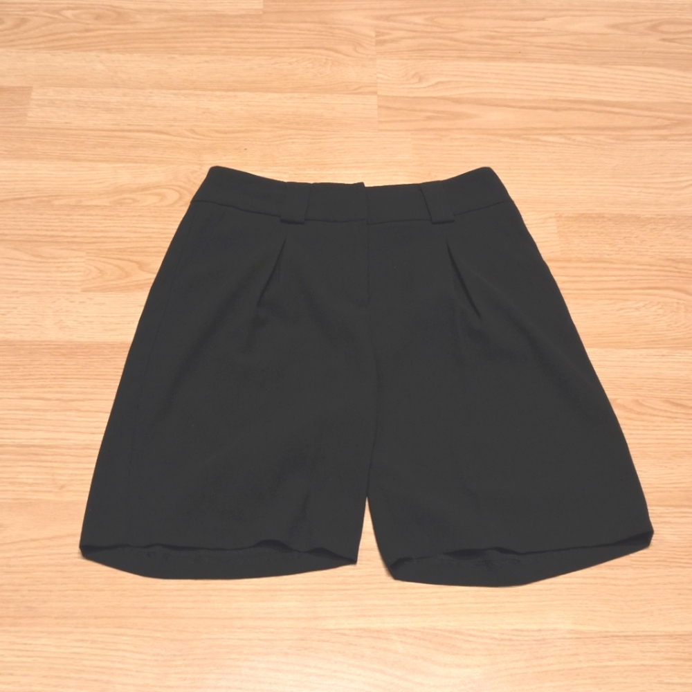 PRIMARK Black Tailored Bermudas